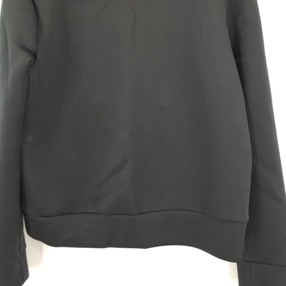 Under Armour Black Loose Fit Scuba Material Pullover Size Large - Picture 12 of 13